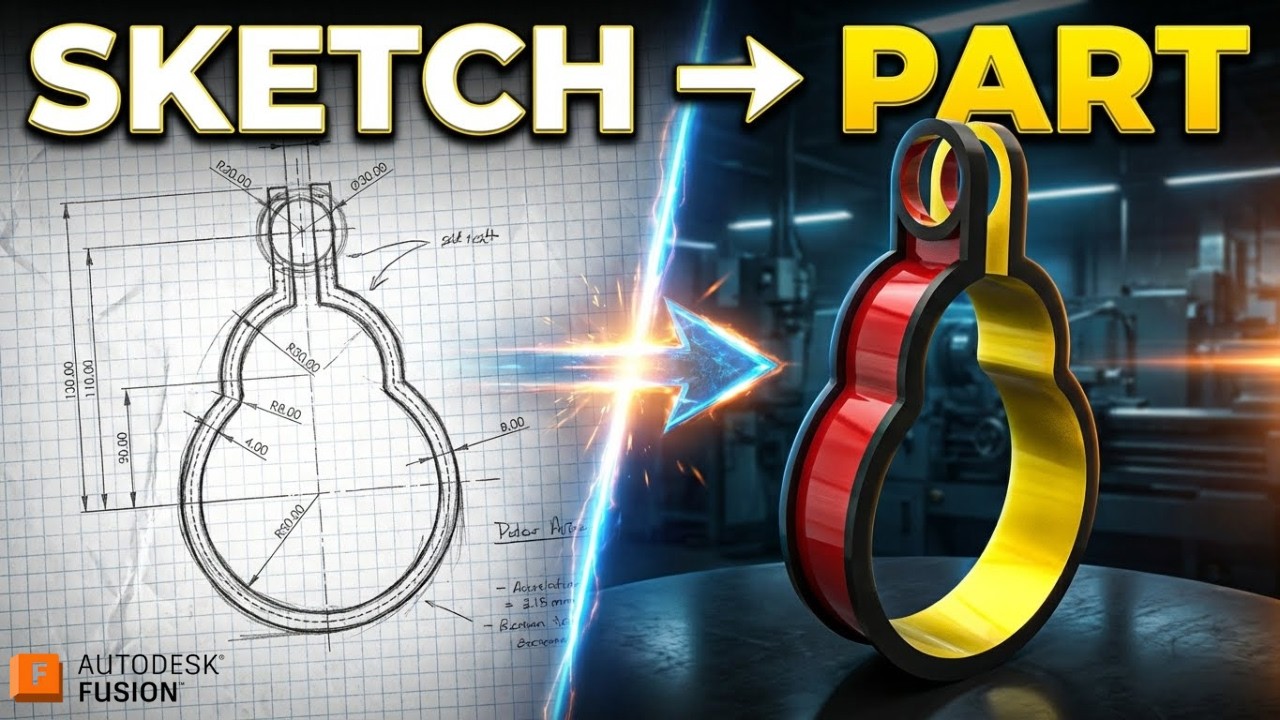 How to use Thin Extrudet in Autodesk Fusion