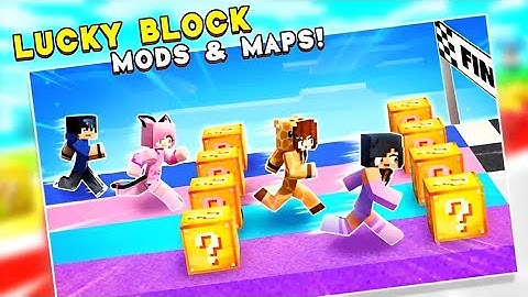 Lucky Block Race For Minecraft PE 1.21 🔥|| How to Download in Mcpe 1.21 || Don