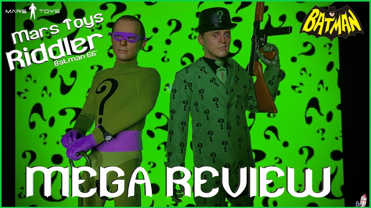 Mars Toys | 1/6 Scale Riddler (Batman 66') Figure MEGA Review - YouTube