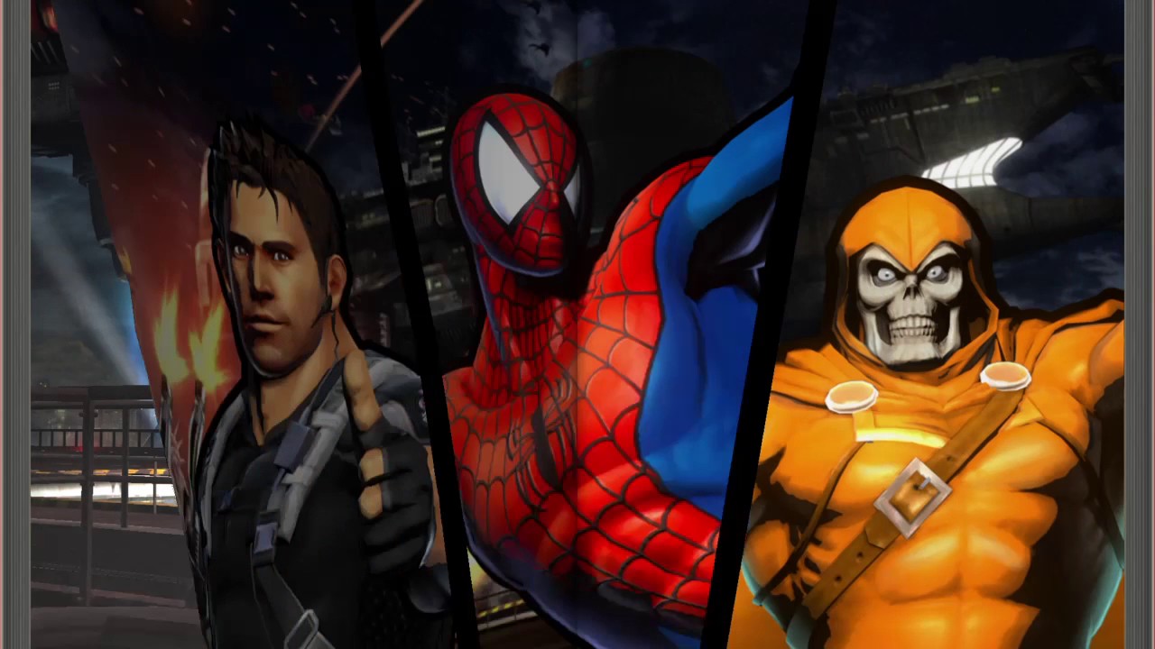 Taskmaster Colors Mvc ULTIMATE MARVEL VS. CAPCOM 3 Spiderman,Chris,Taskmaster Gameplay ...