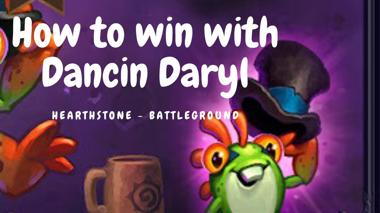 Dancin Daryl // Как побеждать за Танцора Дерила // Hearthstone Battlegrounds // Поля сражений