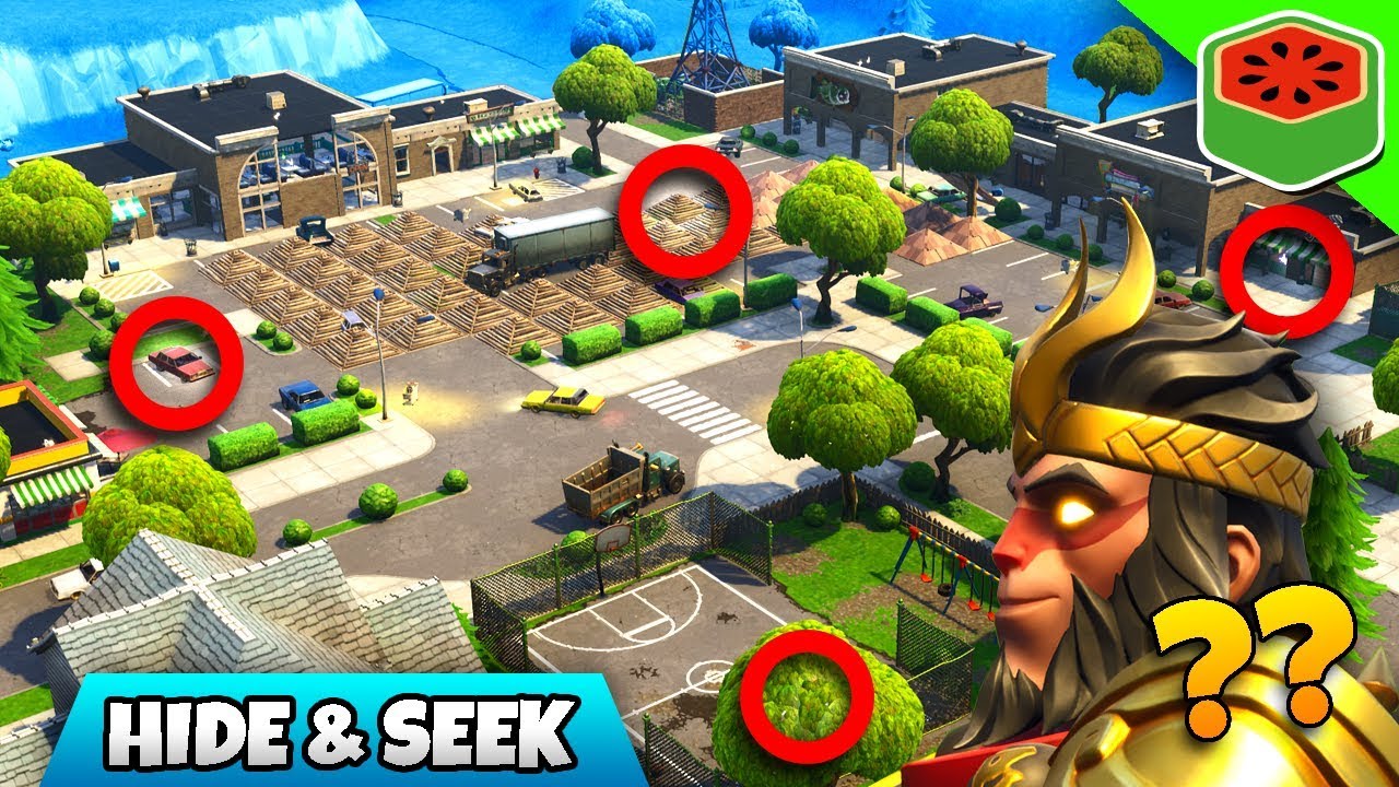 HIDE AND SEEK BEST MINI GAME! Fortnite Battle Royale YouTube