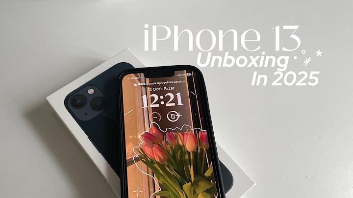 iPhone 13 Unboxing in 2025 , midnight color 128 gb ⋆·˚ ༘ * + Set up 🎀🎧.