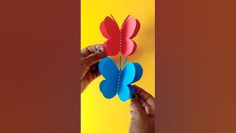 Diy Paper Crafts | How to make Paper Butterfly | Diy paper butterfly | Diy easy Paper Crafts #diy
