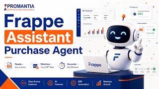 Automate Purchase Invoices in ERPNext with AI | Frappe Assistant Purchase Agent