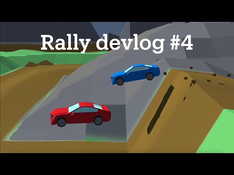 Adding AI to my Racing Game! - Rally Devlog #4 | Ursina Engine