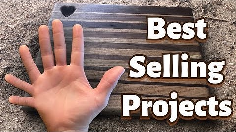 Best 7 Woodworking Projects that SELL! (With Video Plans to Build Them)
