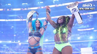 Sasha Banks, Naomi walk out on WWE 'Monday Night Raw' | New York Post Sports