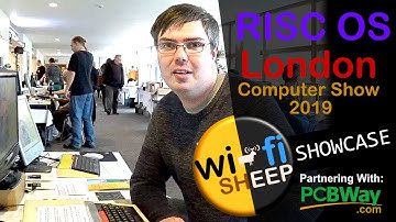 RISC OS London Computer Show 2019 (Wi-Fi Sheep)
