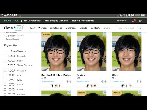 Image Frame Kacamata Minus Pria Model Terbaru