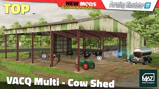 FS22 ★ VACQ Multi - Cow Shed (by MA7 Studio) - Farming Simulator 22 (2K 60Hz)