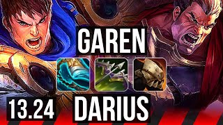 GAREN vs DARIUS (TOP) | 12/2/3, 500+ games, Godlike | KR Master | 13.24