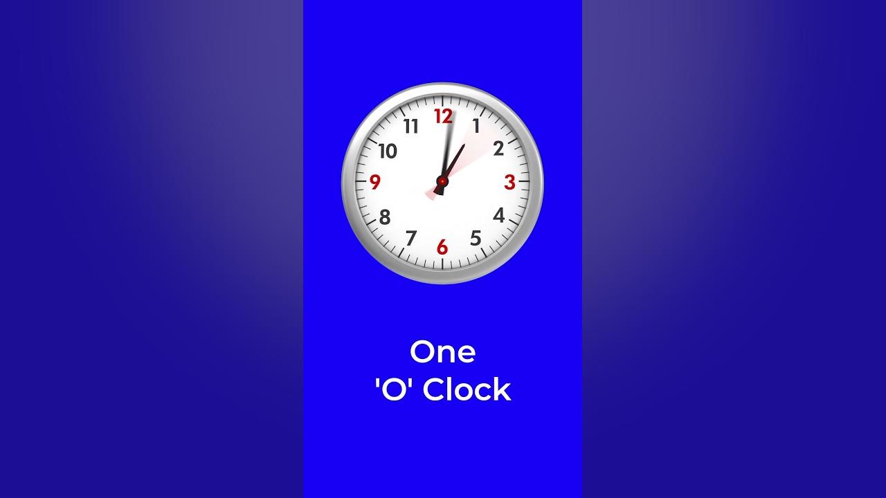 12 hours clock with sound shorts time easy learning YouTube