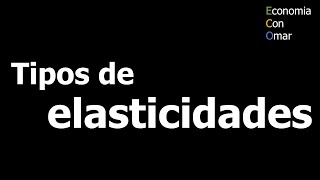 ECO: Tipos de elasticidades