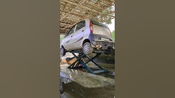 washing my Tata Nano #tata #nano #wash #balurghat #dakshindinajpur