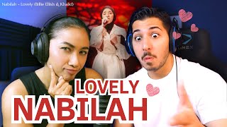 INSANE !!! Nabilah - Lovely (Billie Ellish & Khalid) | INDONESIAN IDOL 2023 | REACTION ❤️