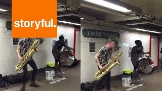 New York Buskers Rule Union Square Subway