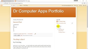 Blogs Blogspot Adding Pages and Navbar