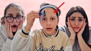 NOTRE PETITE SOEUR SE RASE LES SOURCILS #prank #