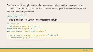 How to Prevent Redundant Messages in Your Node.js / Electron Application