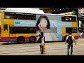 Hong kong streets  trams