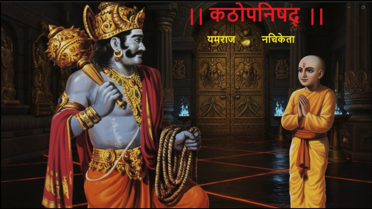कठोपनिषद् का सार (Hindi) - मृत्यु का रहस्य: नचिकेता और यम के संवाद में आत्मज्ञान #motivation #hindu