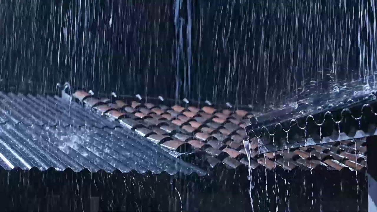 Instant Calm & Deep Sleep 🌧️ Rain on House Roof Sounds ASMR