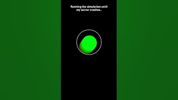 Ball bouncing simulation #adhd #music #code #space #python #physics #simulations #memes #science