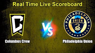 Columbus Crew vs Philadelphia Union Live Score - United States Major League Soccer