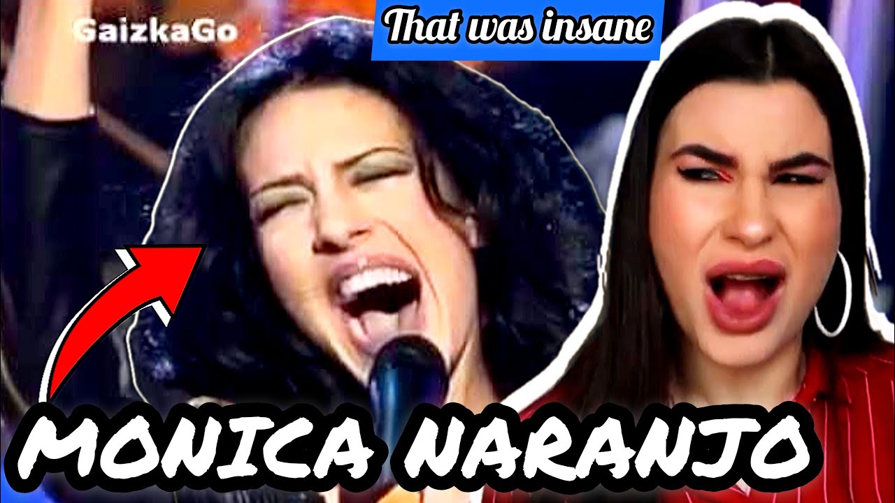 FIRST TIME hearing Monica Naranjo - Sobreviviré (LIVE) *that was insane*