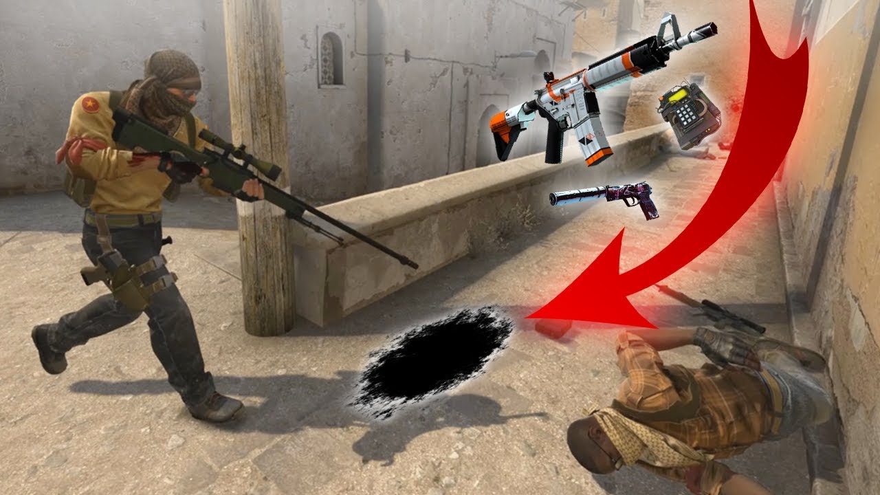 EL AGUJERO NEGRO DE DUST 2 | Nuevo Bug CS:GO trolls the experience