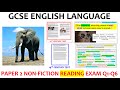 2024 eduqas q1q6 paper 2 reading exam  gcse english language