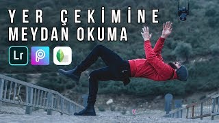 Yer Çekimine Meydan Okuyun Levitasyon Fotoğrafçılığı Snapseed - Picsart - Lightroom Tutorial