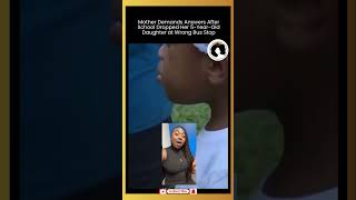 5-Year-Old Dropped At WRONG Bus Stop & Mom Demands Answers #kids #shortsfeed #topnews #school #mom
