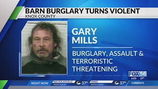 Man charged with assaulting police officer, other violent crimes in Knox County