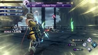 Xenoblade Chronicles 2 1.3 NG+ - Orion battle, zero resource, max damage at 0 orbs