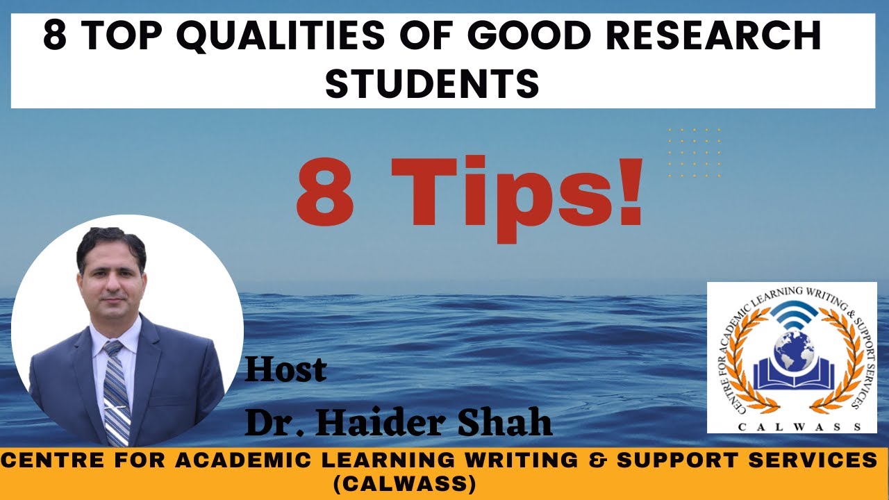 8 Top Qualities of Good Research Students (in English)