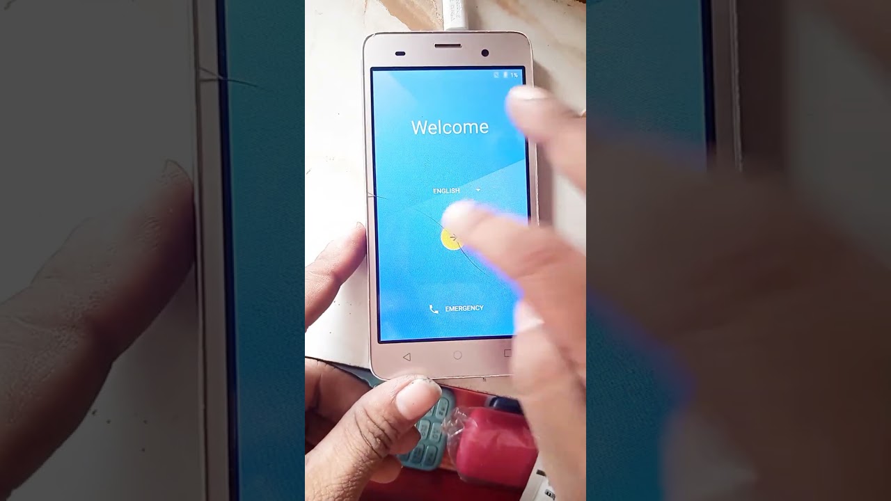 183. Symphony mobile V75 hand flash