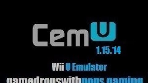 Hot!!! Lets Test Run Newest Cemu Wii U Emulator Release 1.15.14 with multi Wii U  games