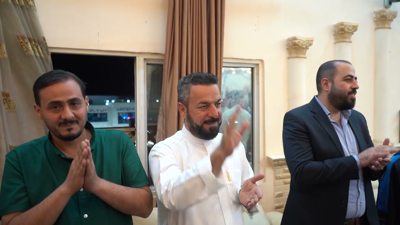 افراح ال كشكوش العريس عبد الحكيم الفنان رائد كشكوش الفنان سمير المسلماني مجوز خليل الحوشان