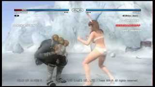 DOA5(PS3®) BRAD WONG vs HITOMI (ME)