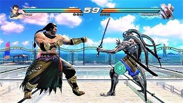 Feng Wei vs Yoshimitsu (Hardest AI) - Tekken 7 Arcade Mode