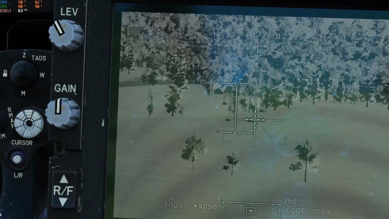 DCS Apache - Coop Rockets Indirect Fire