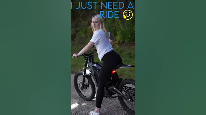 Girl says "No" to Hitchhiker on a Sur Ron e-bike - DayDayNews