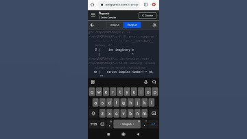 struct Complex number in c language || #coding #trending