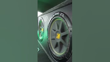 Kicker comp c subwoofers