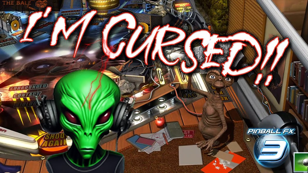 I'm Cursed!!!  ET Pinball FX3 2024