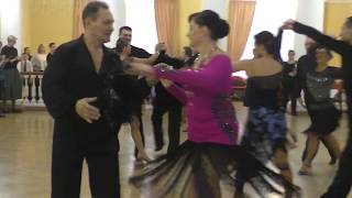 Бальные танцы Сеньоры 2+3 Латина Е класс ФИНАЛ - конкурс бальных танцев Юность-2019