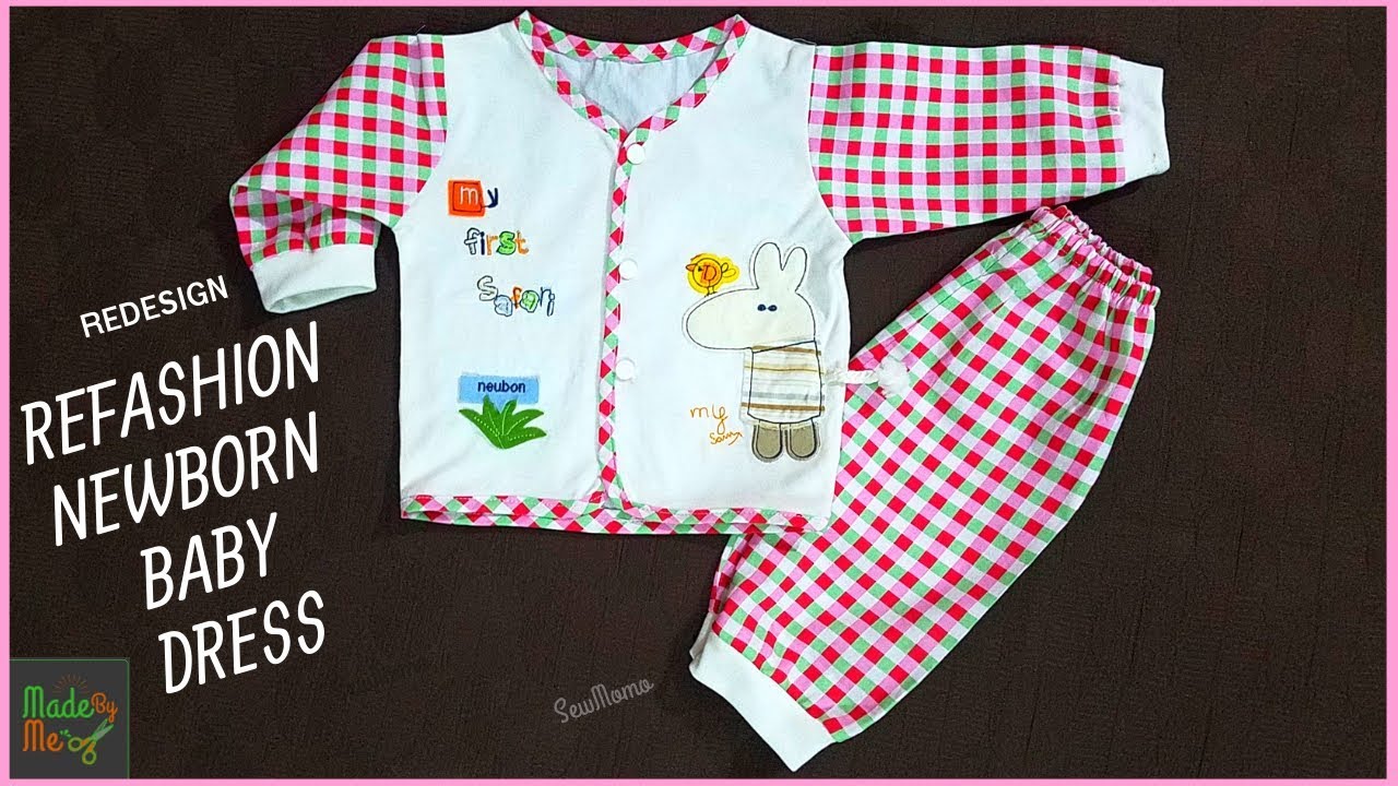 Sew Newborn Baby top - Make the first clothing for your baby - SewGuide