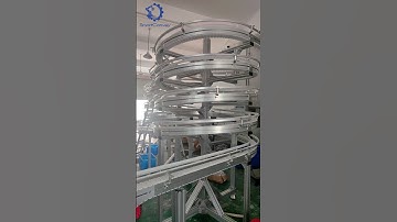 SmartConvey Flexible Chain Helix Conveyors #beltconveyor